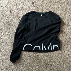 Black sweatshirt with CALVIN size S
